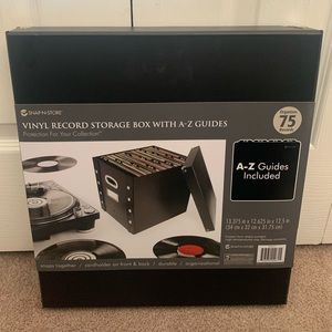 Vinyl Record Storage Box